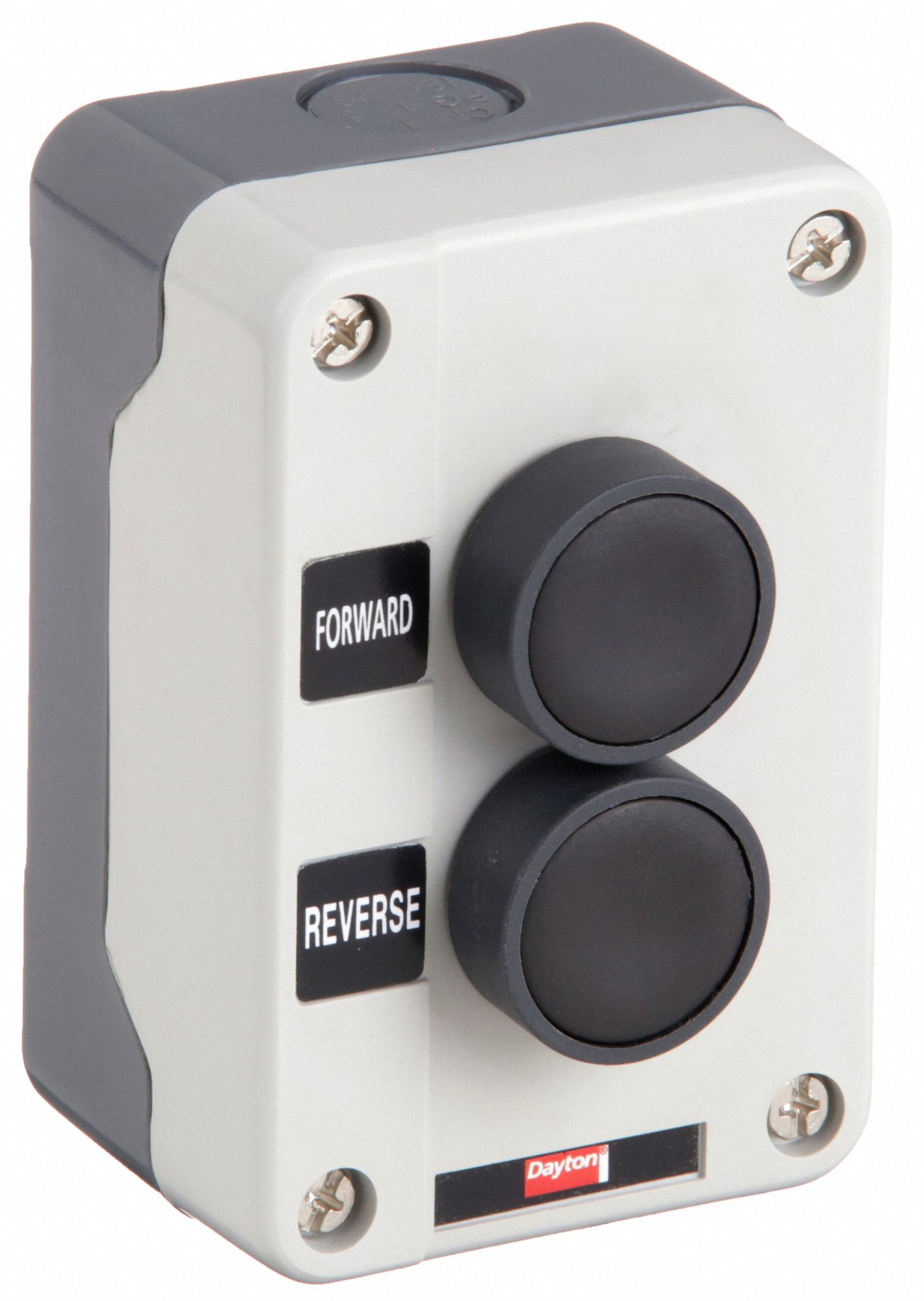 CONTROL STATION, 2 PUSH BUTTONS, 2NO, FOR/REV