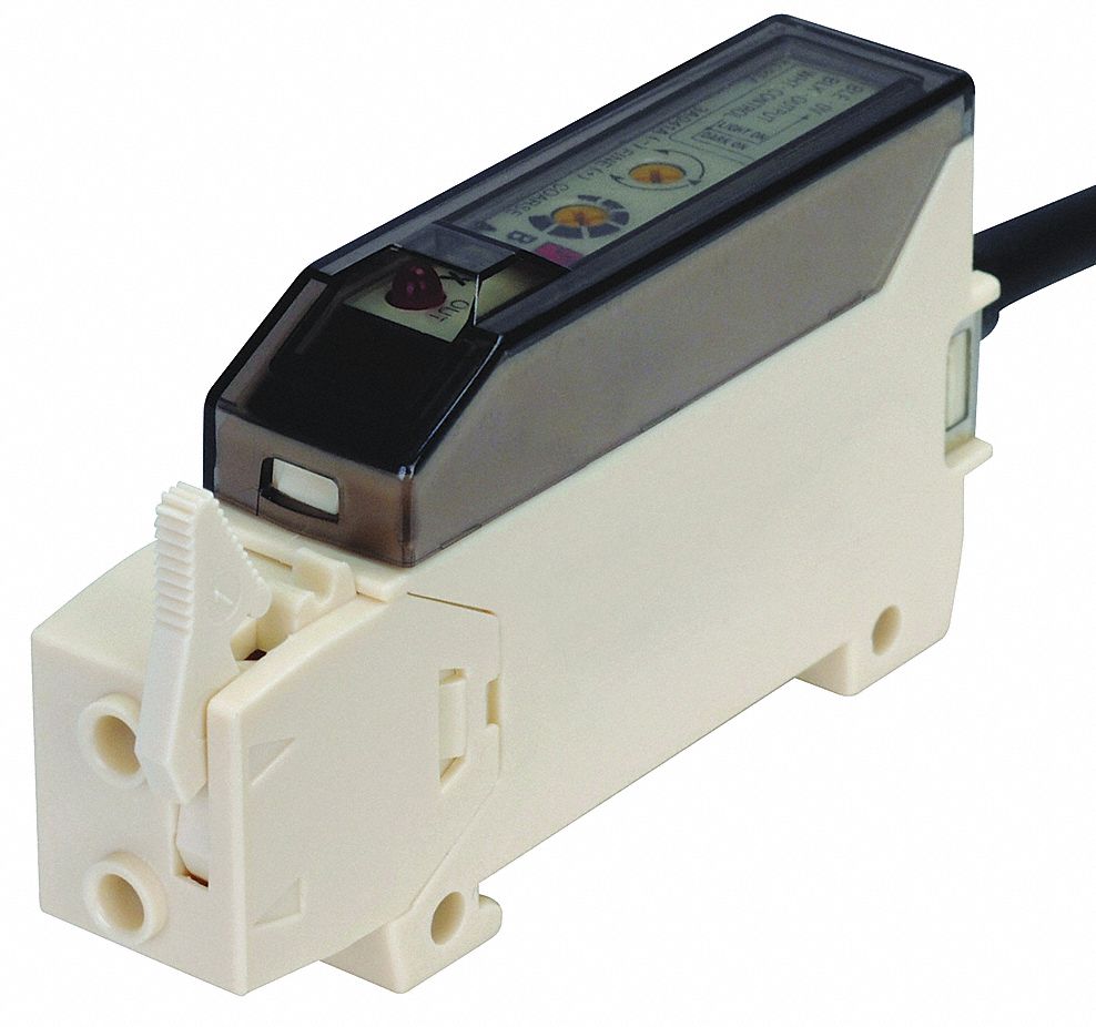 32W383 - Fiber Optic Sensor LED NPN 1.53 H 0.59 W