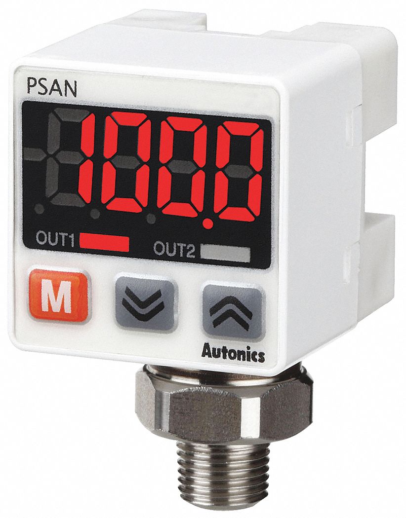 32W529 - Air Pressure Sensor 0 to 14.5 psi NPN