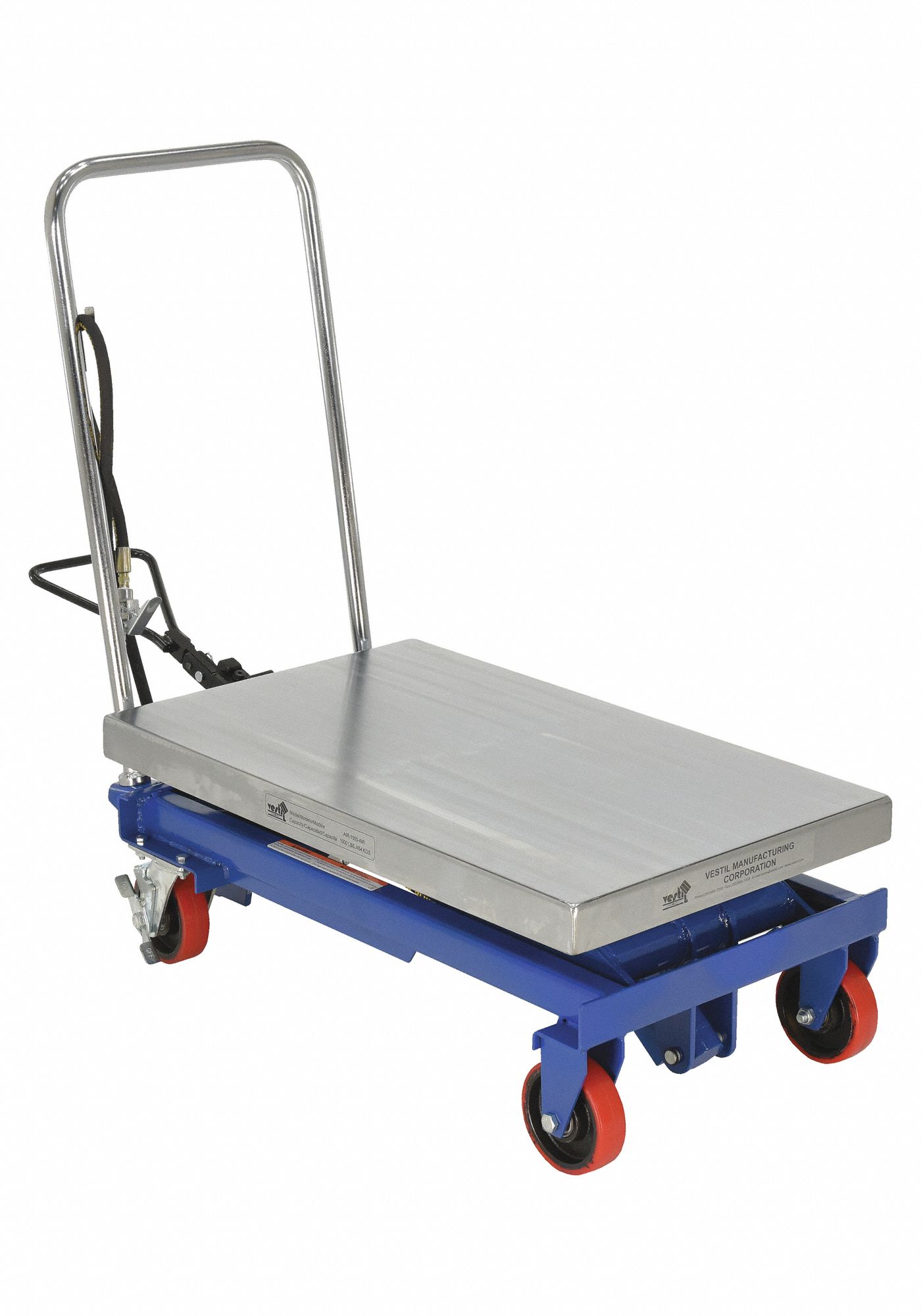 AIR STEEL CART 1000 LB 19.69X32.25