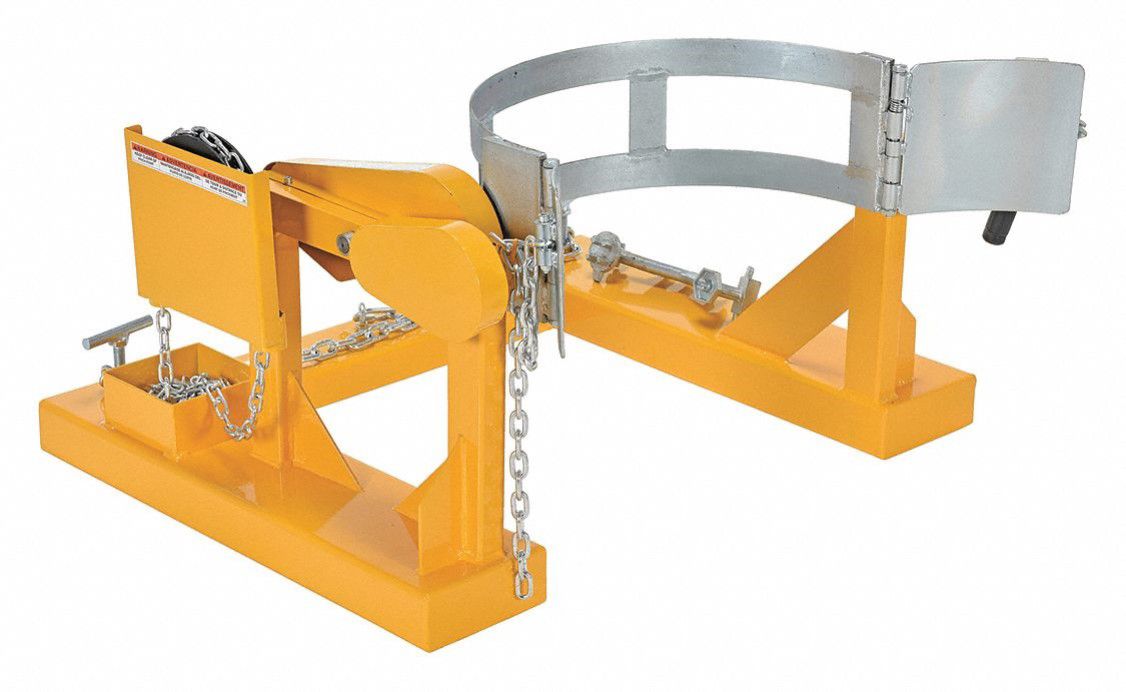 FORK TRUCK DRUM CARRIER/ROTATOR