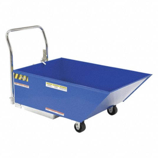 VESTIL, Low Profile Hopper, Steel, Low Profile Hopper - 32W777|HOP-LP-N ...