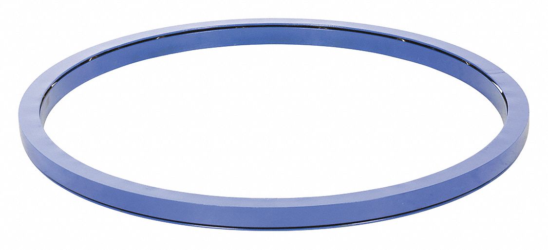 MANUAL CAROUSEL, BLUE, STEEL, POWDER COATED FINISH, 72 IN DIAMETER, 2000 LB CAPACITY