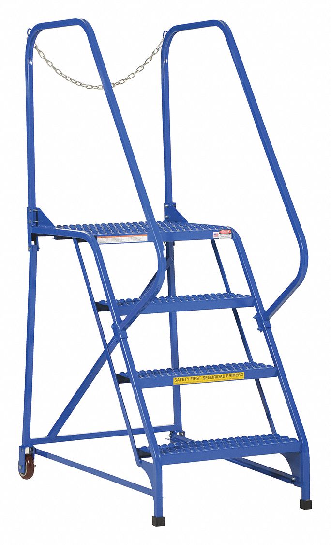 ROLLING AND CANTILEVER LADDER, 4 STEP