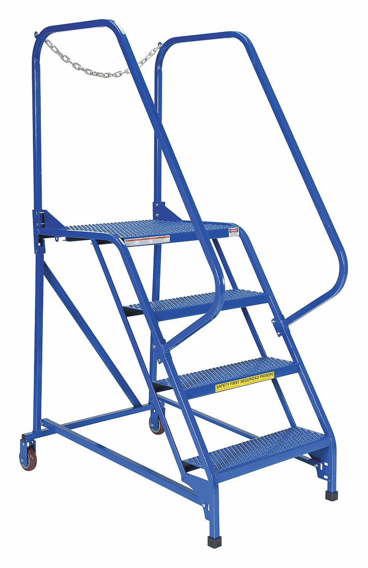 VESTIL, Maintenance Ladder 4 Step Perforated 32W936LADMM4P