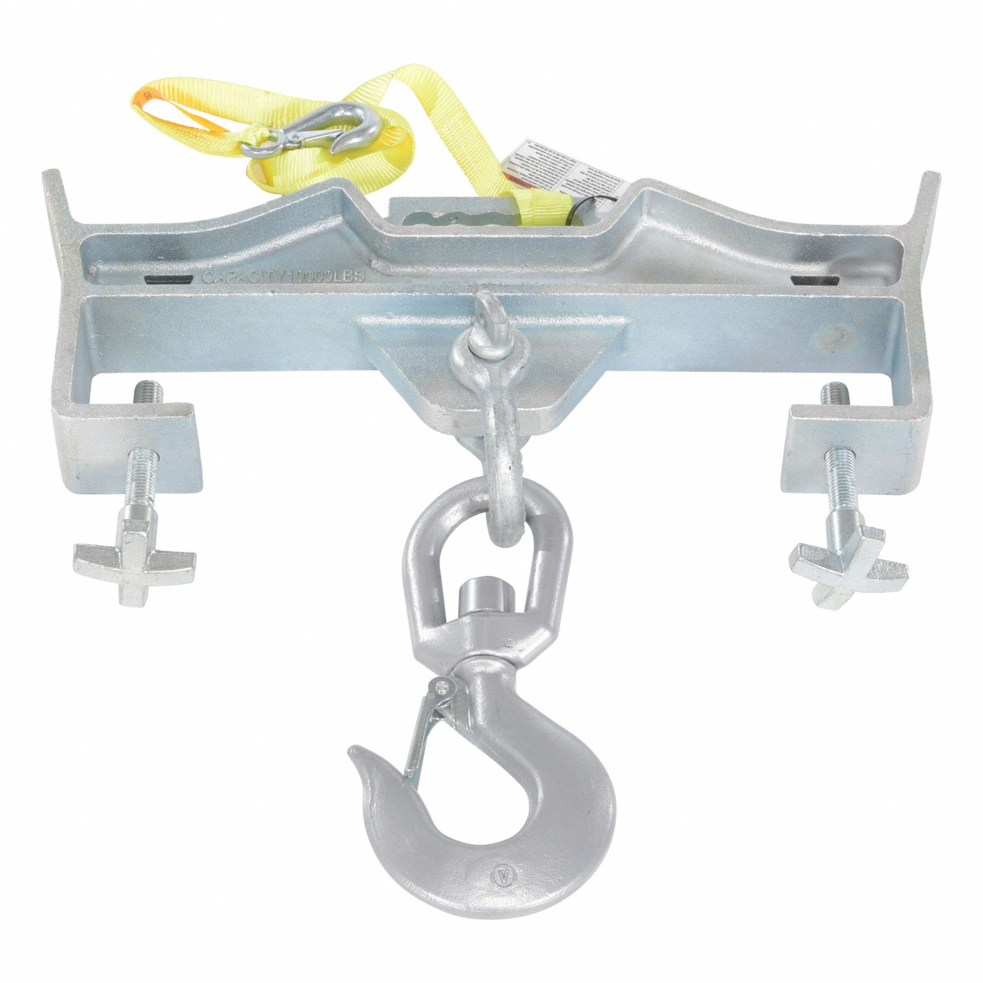 HOISTING HOOK, DOUBLE SWIVEL, 10000 LB CAPACITY