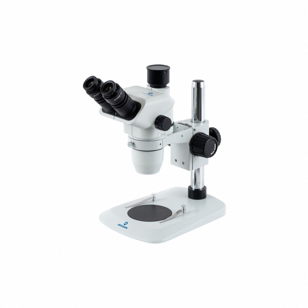 Microscope: Trinocular, Trinocular, 0.67X to 45X, Microscope, 11 13/32 in x 12 1/2 in