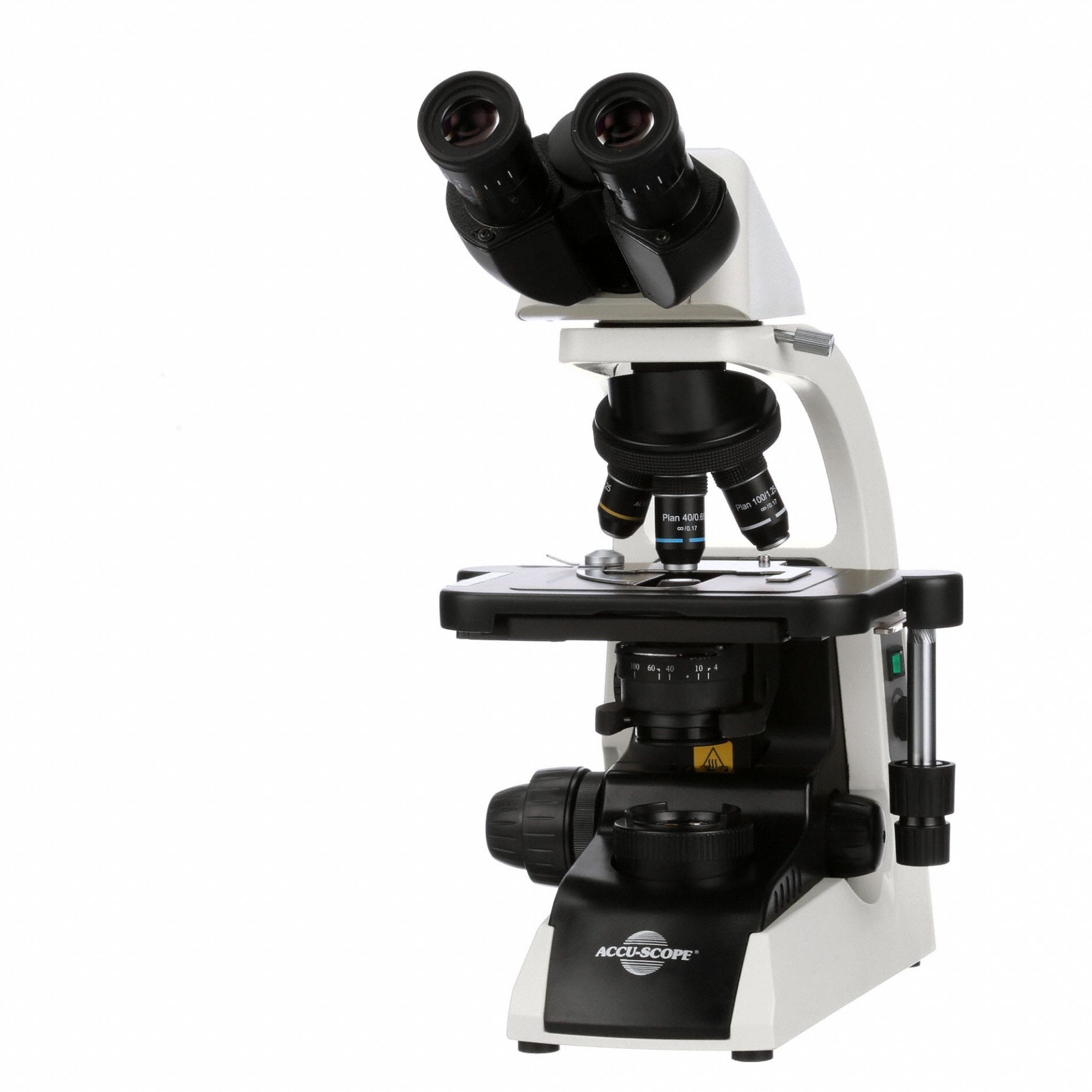 Microscope: Binocular, Abbe Condition, LED, 40X to 1000X, Microscope