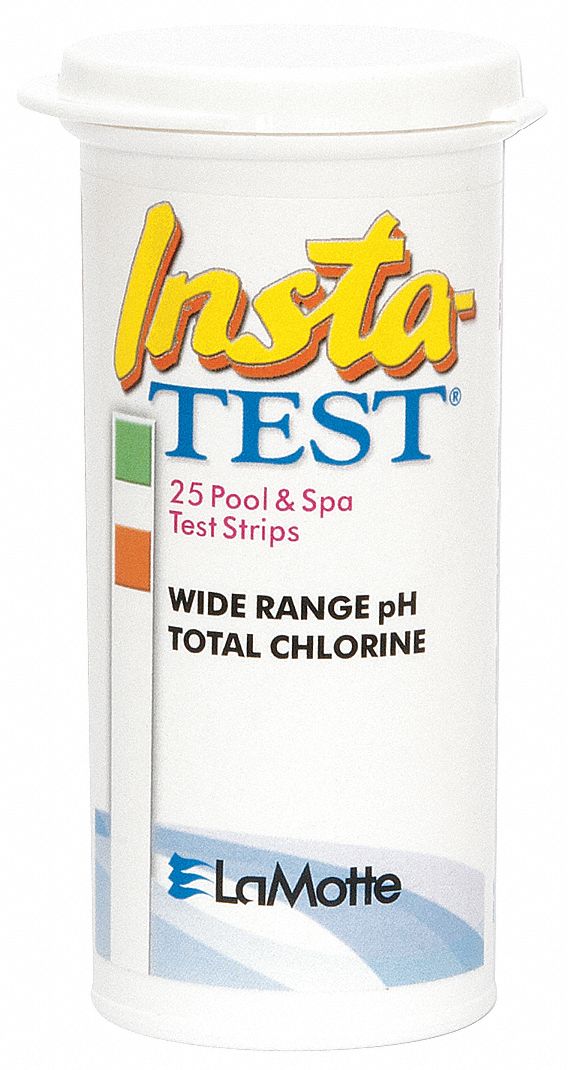 Test Strip: pH, 4/5/6/7/8/9/10 pH, 1, 5, 10, 20, 50 ppm