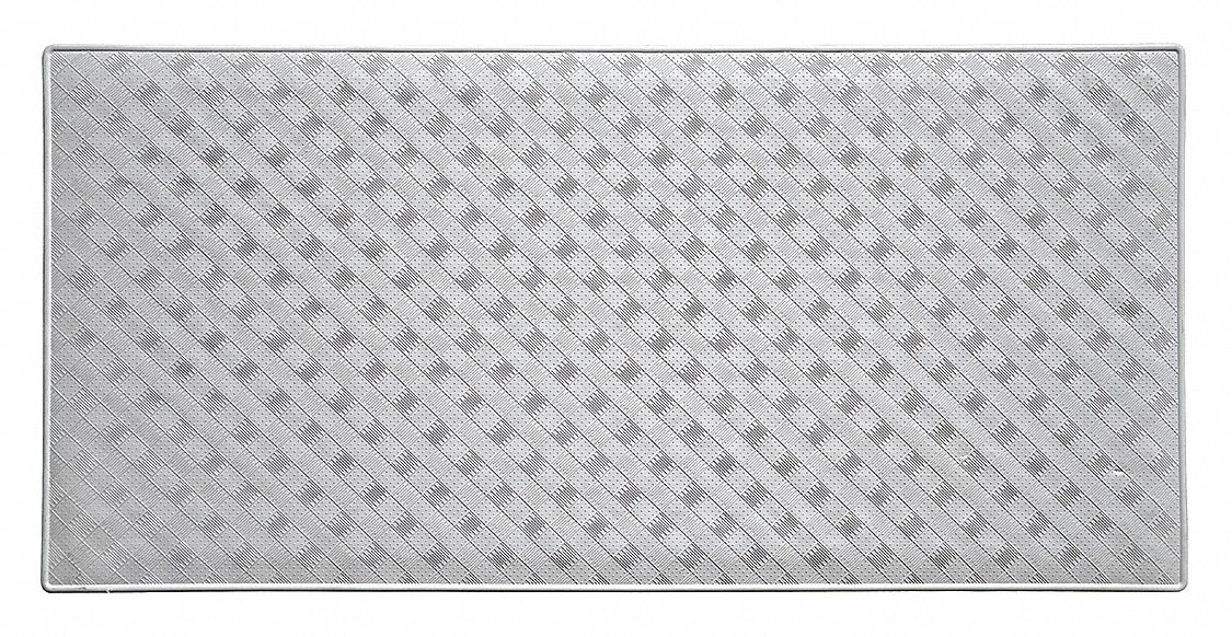 Grainger Approved 17 1 2 X 35 3 4 Rubber Shower And Bath Mat