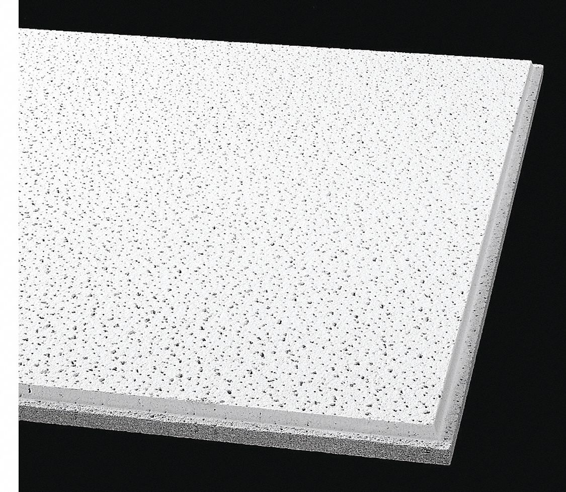Ceiling Tile Width 24 Length 48 5 8 Thickness Mineral Fiber Pk 10