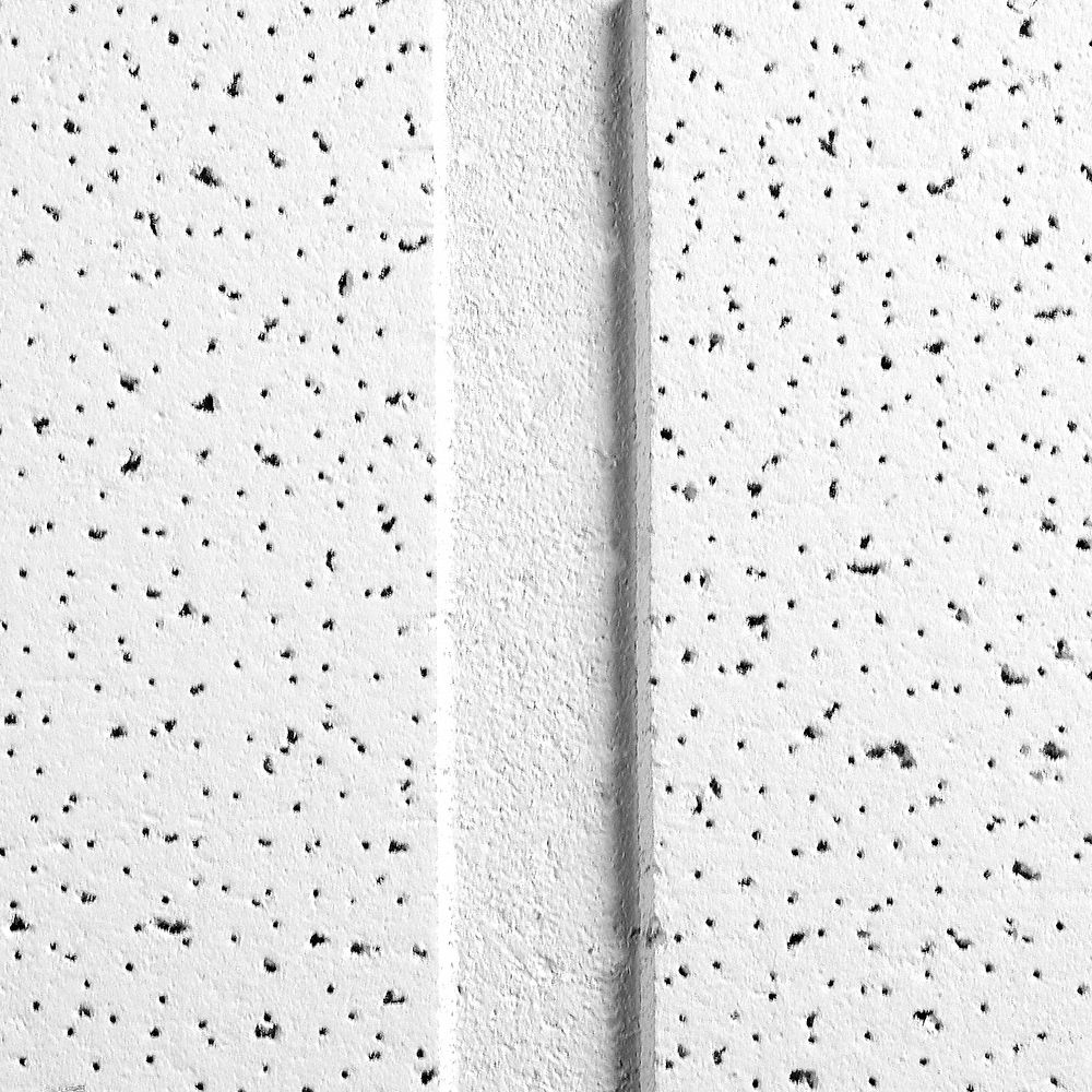 Ceiling Tile: 1766C, Fine Fissured, 24 in x 48 in, Angled Tegular, 0.55 NRC, 30 CAC, 10 PK