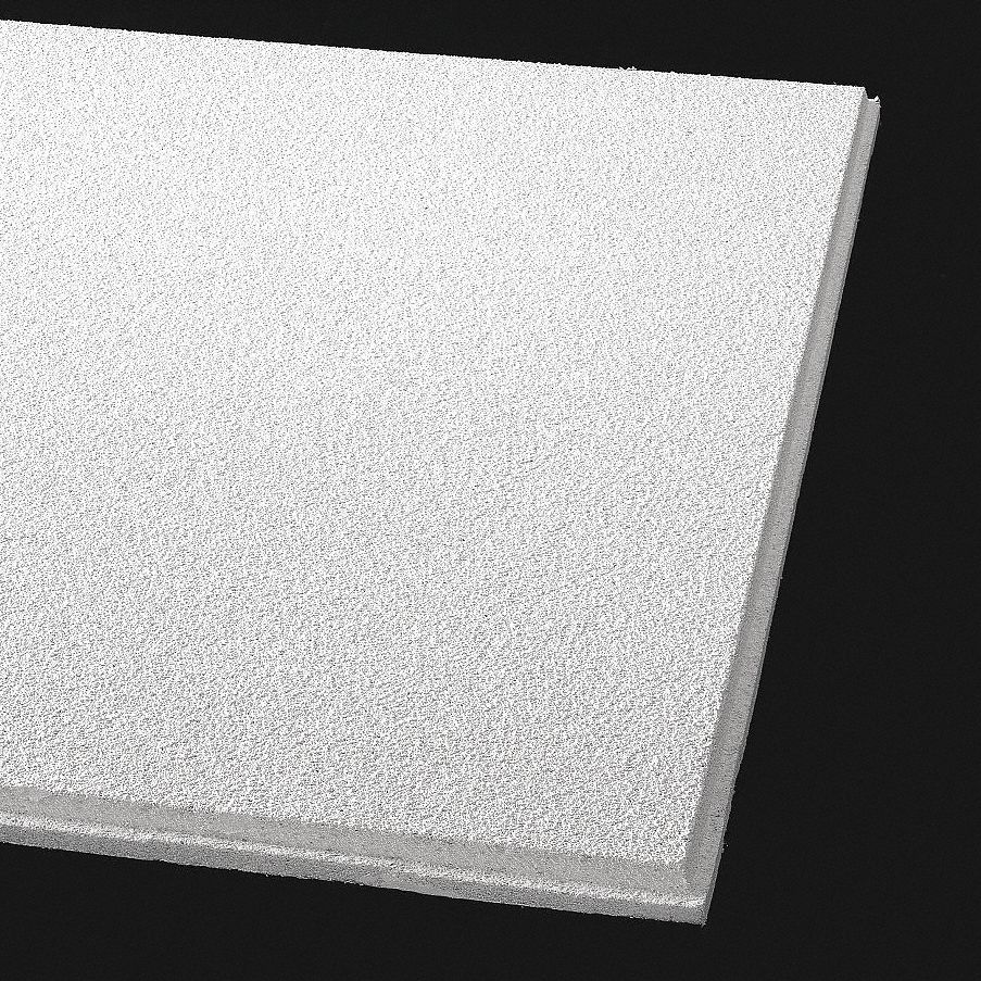 Ceiling Tile Width 24 Length 48 3 4 Thickness Mineral Fiber Pk 10