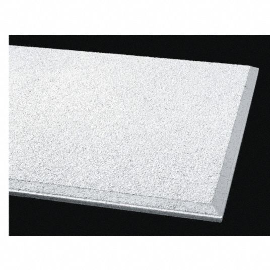 ARMSTRONG Ceiling Tile Cirrus, 24 in Lg, 24 in Wd, Tegular Edge, 9/16