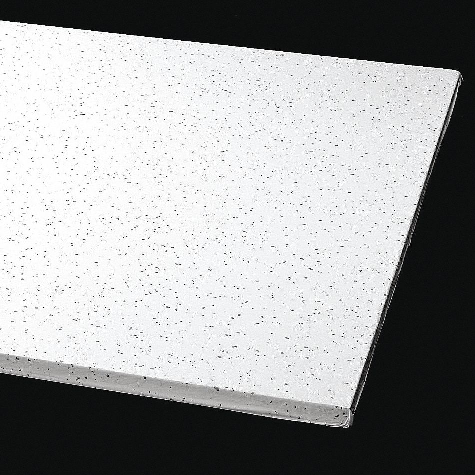 Ceiling Tile Width 24 Length 48 3 4 Thickness Mineral Fiber Pk 8