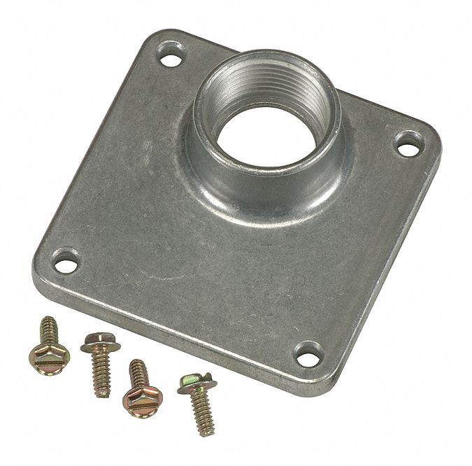 Raintight Hub: For GE PowerMark Gold and Plus Load Centers Circuit Breakers, 3 in Wd, 3 in Lg