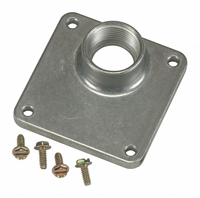 Raintight Hub: For GE PowerMark Gold and Plus Load Centers Circuit Breakers, 3 in Wd, 3 in Lg