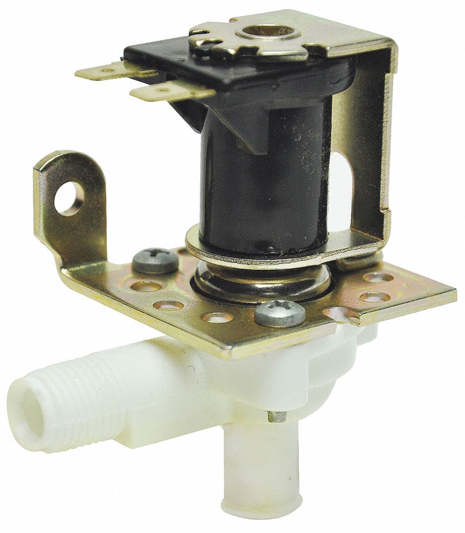 ROBERTSHAW, 1/2 in ID Hose, Low Flow Ice Maker and Machine Water Valve