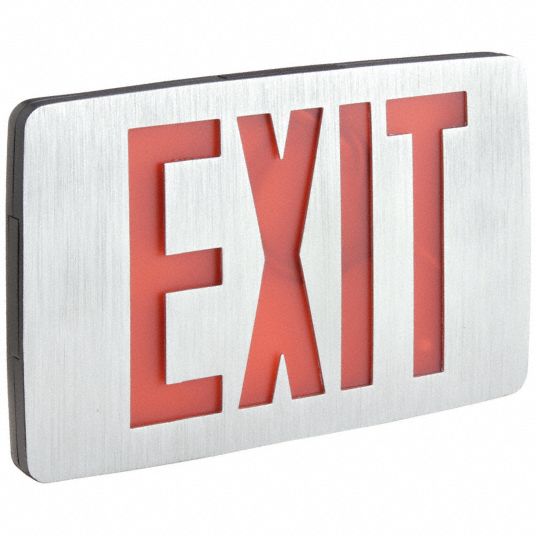 Emergency Battery Backup, LED, Exit Sign - 32WU28|CCESRE - Grainger