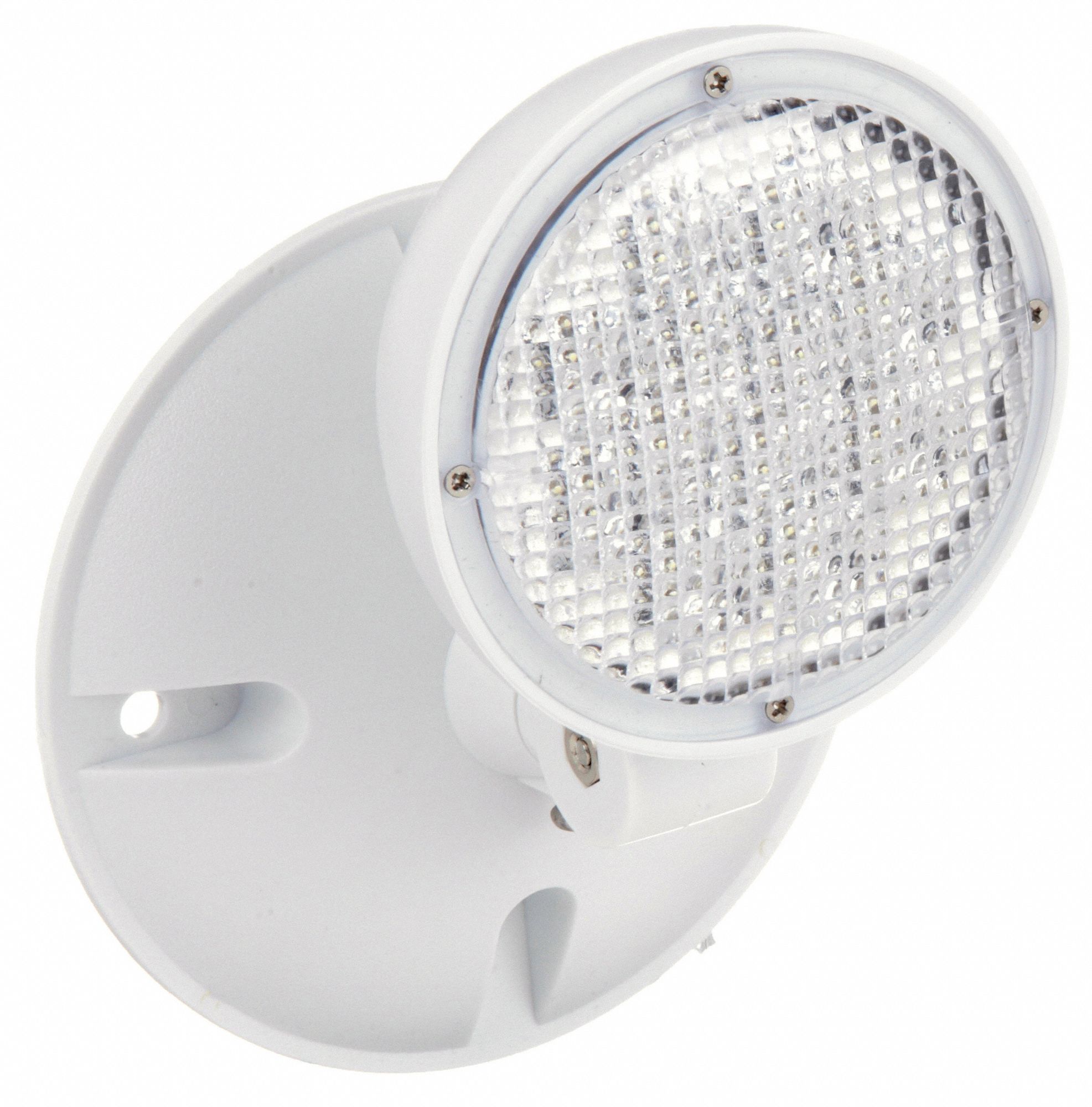 Wet Location Remote Head: LED, Plastic, Wall, 1 W Lamp Watt, 1 Lamps, 3 V, Adj, White