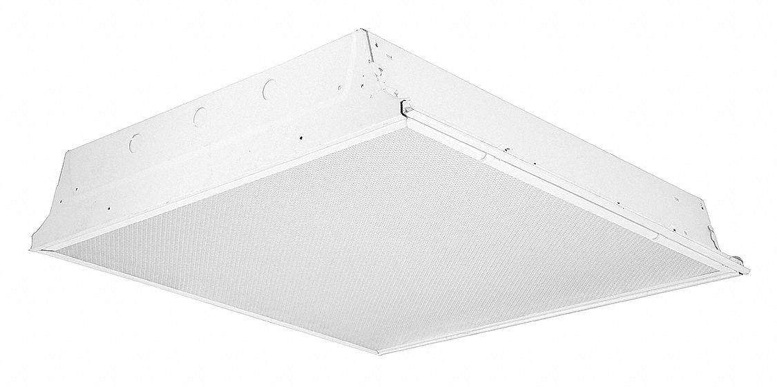 COLUMBIA LIGHTING, 33 W Max. Fixture Watt, 3500K, Recessed Troffer ...