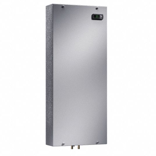 RITTAL Heat Exchanger, 3412 BtuH Cooling Capacity, Carbon Steel, Wall