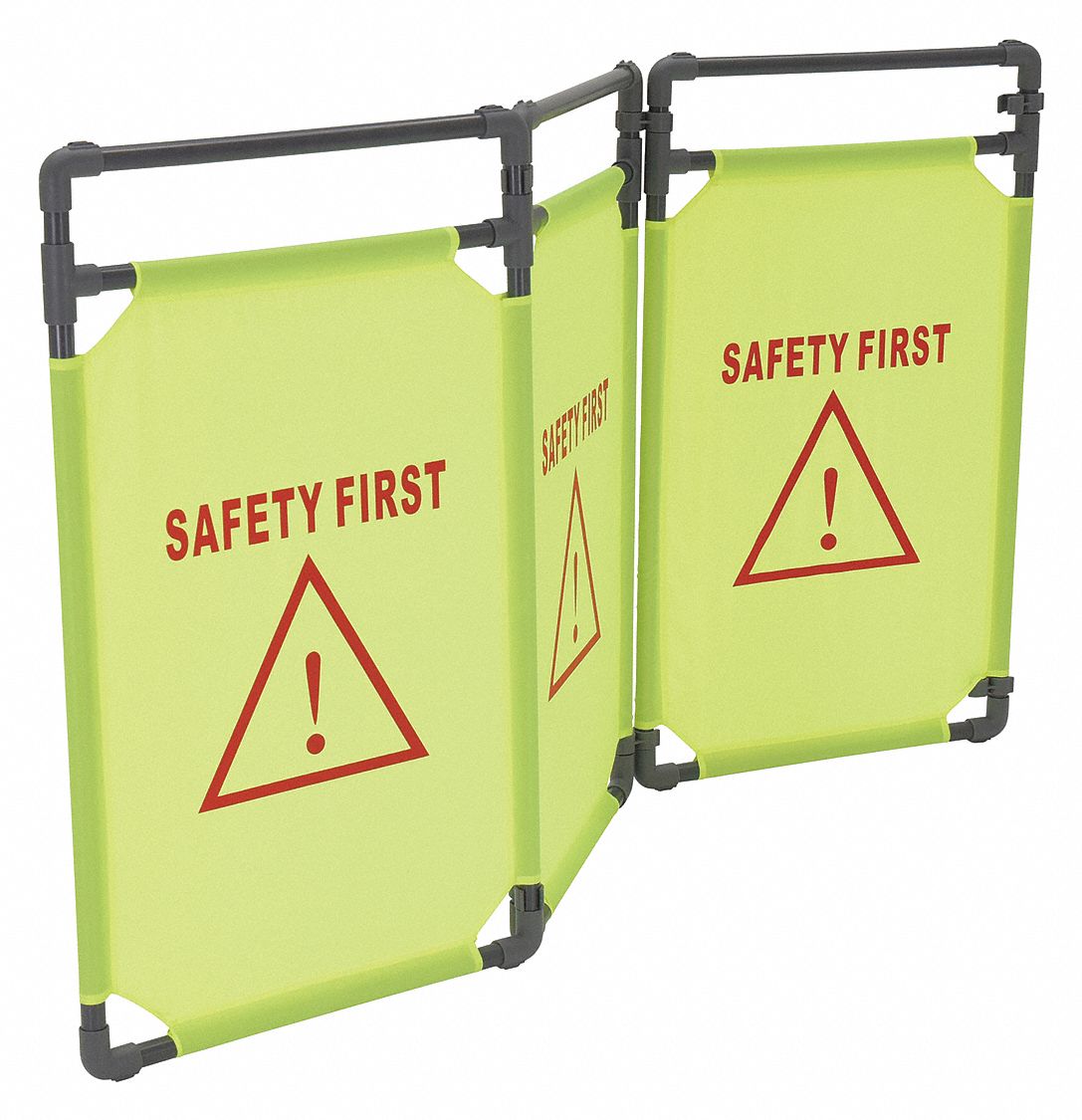 Folding Fabric Barrier: