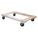 HARDWOOD DOLLY, OPEN DECK, 24 IN X 36 IN, 1200 LB CAPACITY