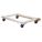 HARDWOOD DOLLY, OPEN DECK, 24 IN X 36 IN, 900 LB CAPACITY