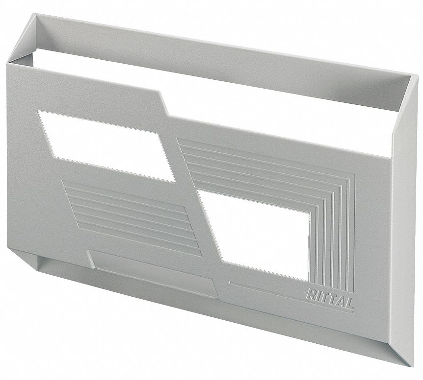 Plastic Wiring Pocket: For Adhering to Inside Door Surface, Polystyrene