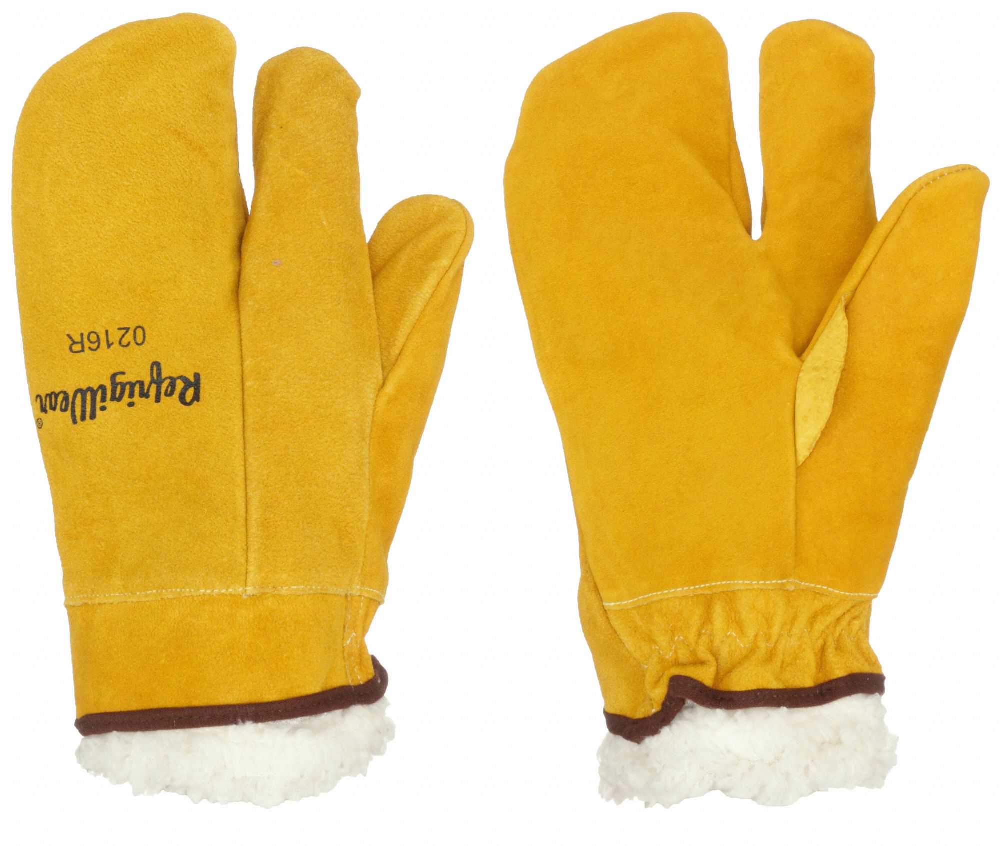 Leather Gloves: Std,