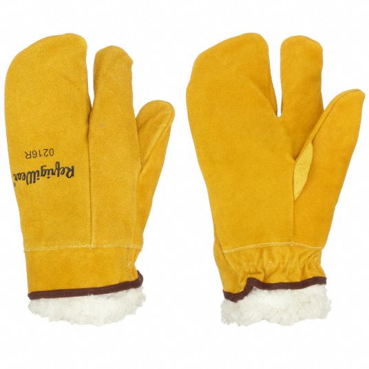 REFRIGIWEAR, L ( 9 ), Std, Leather Gloves - 32XN48