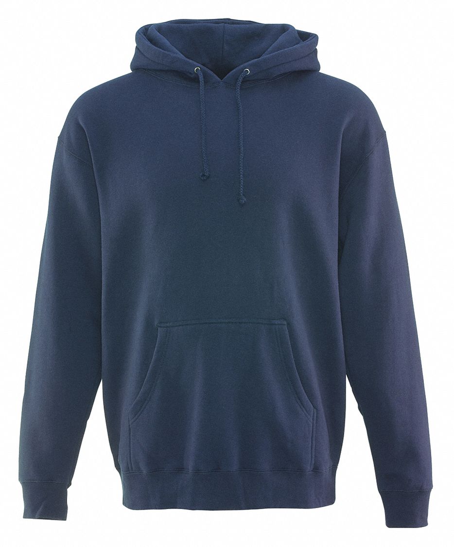Sweatshirt Hoodie Navy 2Xl: 3XL, Regular, Pullover Hoodie, Fleece, Pullover, 1 Pockets