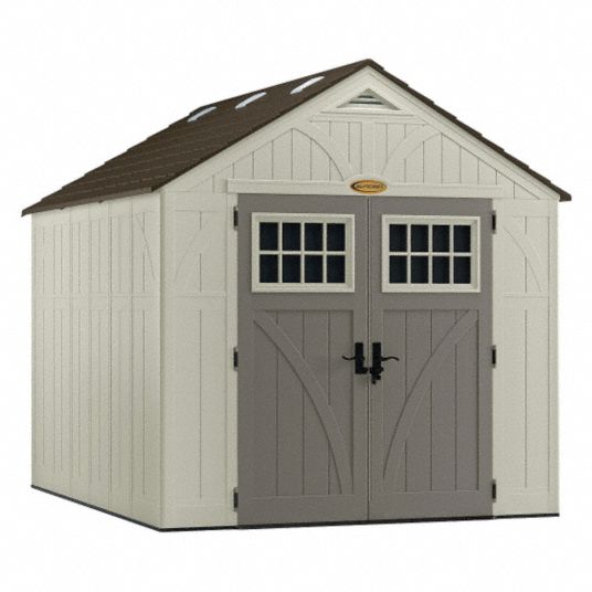 Suncast Outdr Storage Shed 100 1 2inwx122 1 4ind 32xt06 Bms8100 Grainger