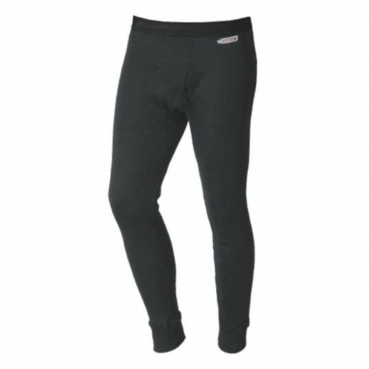 CHICAGO PROTECTIVE APPAREL Flame-Resistant Base Layer Pants: 10 cal/sq cm  ATPV, Men's, Base Layer