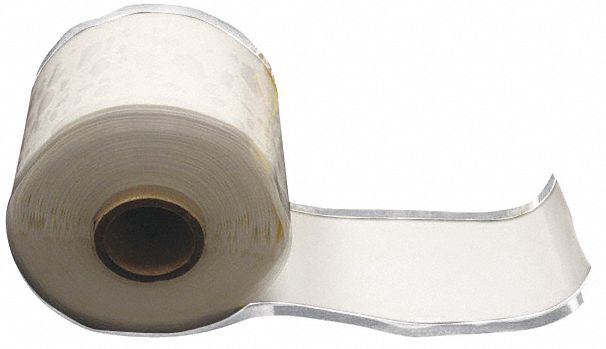 REPAIR TAPE, SELF-FUSING TAPE, 1 IN X 4 YARD, WHITE, SILICONE