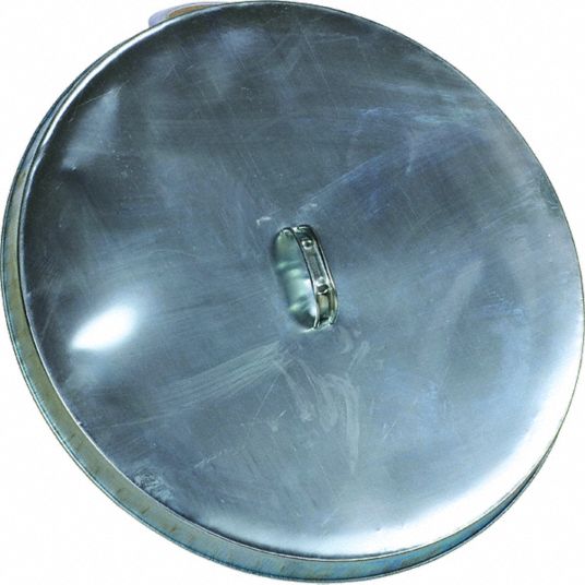 VESTIL, Galvanized Steel Drum Cover With Handle 32Y140DC245H