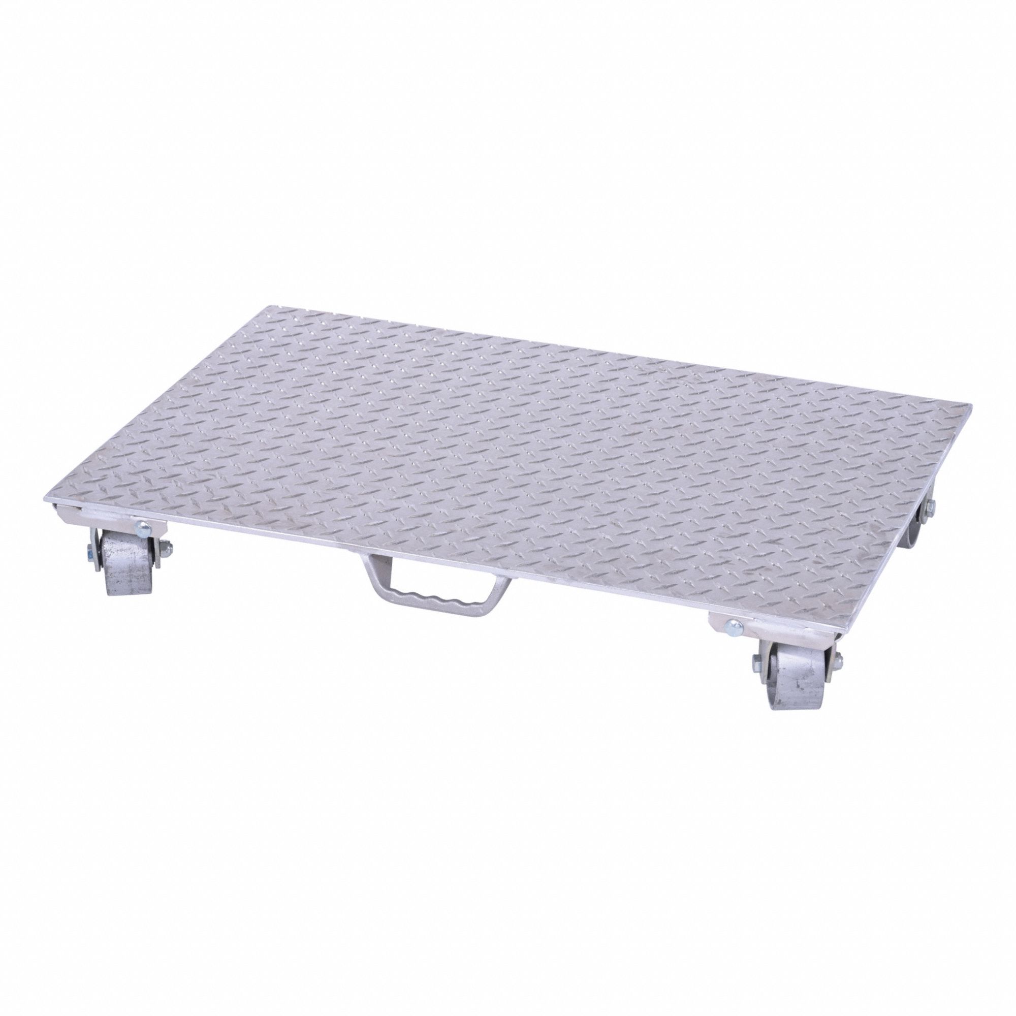 Aluminum Plate Dolly With Steel Wheels