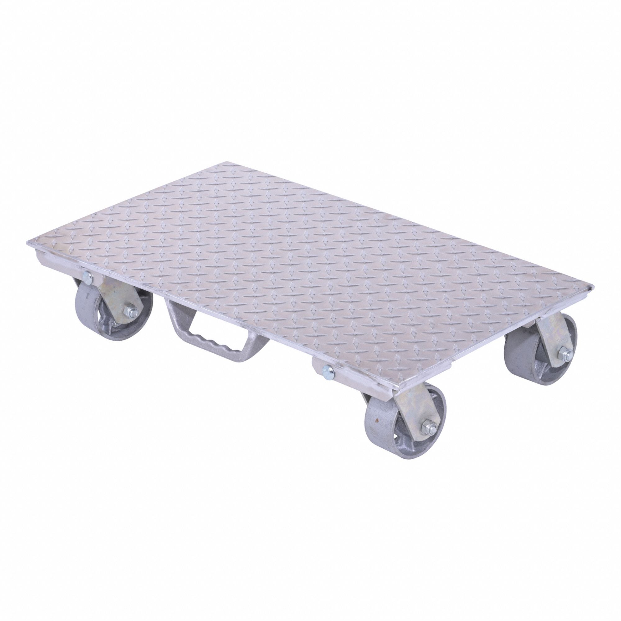 Aluminum Plate Dolly With Steel Wheels