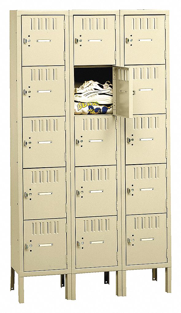 BS5-121512-3 SU BOX LOCKER-GRY