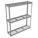 BOLTLESS SHELVING,30X84X48IN, STRTR