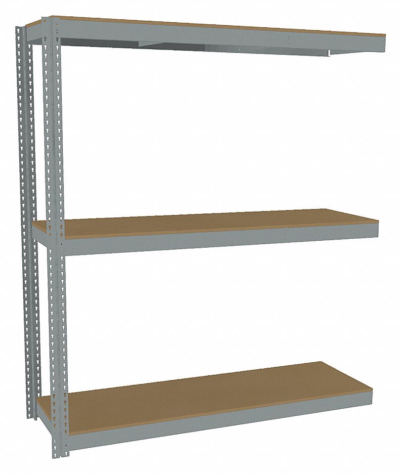 BOLTLESS SHELVING,30X84X48IN, STRTR