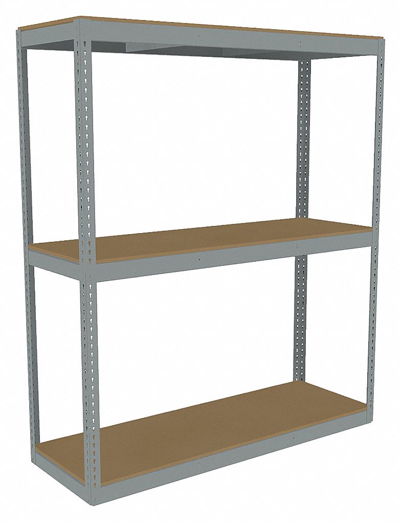 BOLTLESS SHELVING,30X84X60IN, ADON