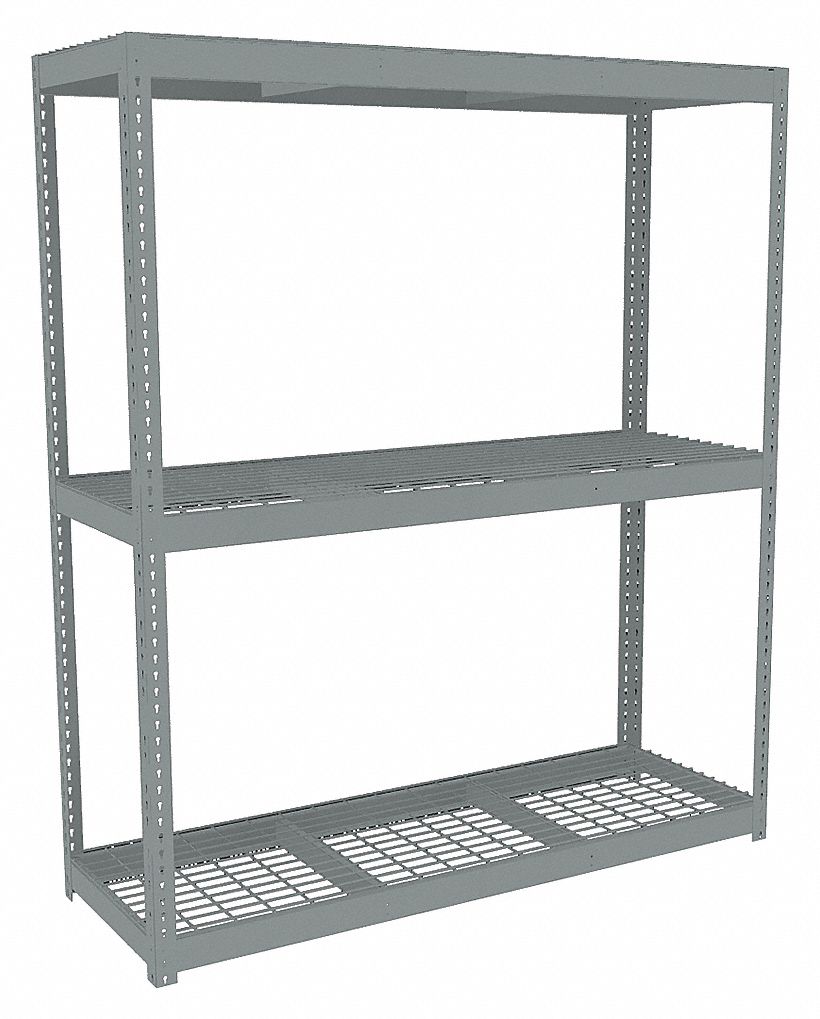 BOLTLESS SHELVING,30X84X60IN, ADON