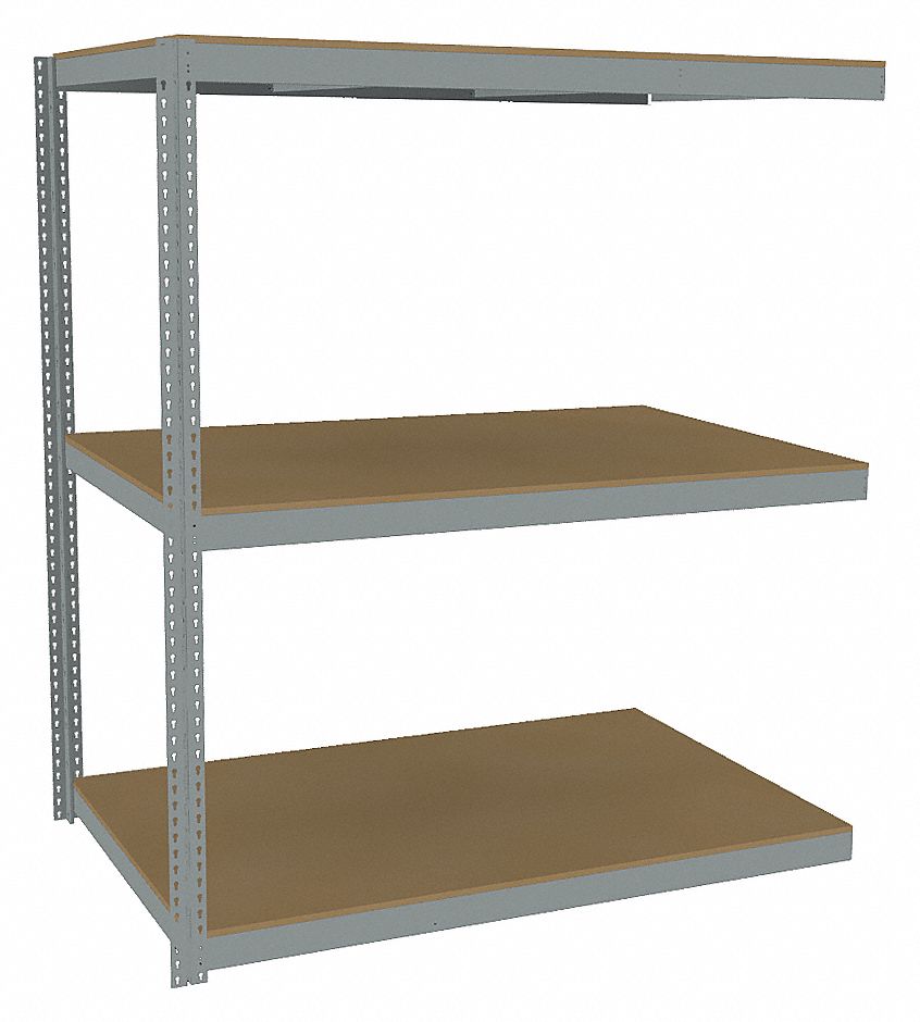 BOLTLESS SHELVING,30X84X72IN, STRTR