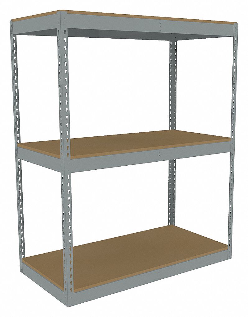 BOLTLESS SHELVING,48X84X60IN, STRTR