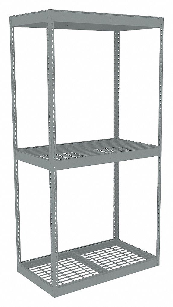 BOLTLESS SHELVING,CAP: 750 LB,36 X18 IN