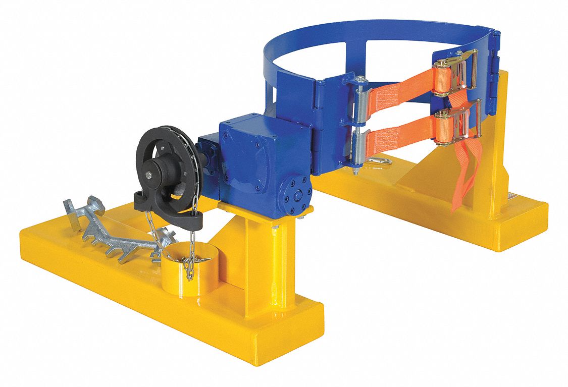 FORK TRUCK DRUM CARRIER/ROTATOR
