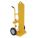 CYLINDER HAND TRUCK, YELLOW, 500 LB LOAD CAPACITY, DOUBLE HANDLE, FOR USE WITH CYLINDER