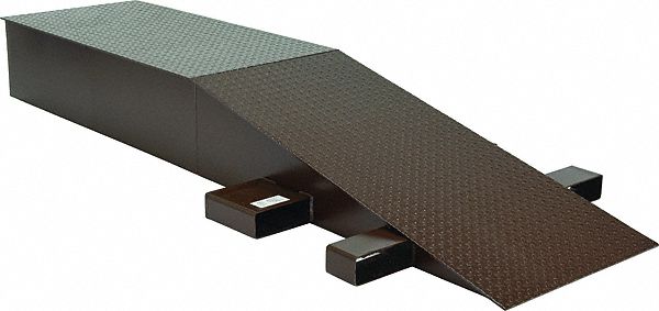 WHEEL RISER, 96 IN L X 24 IN W X 12 IN H, STEEL